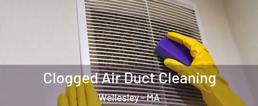  Clogged Air Duct Cleaning Wellesley - MA