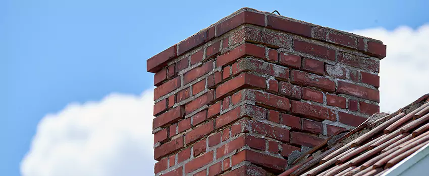 Brick Chimney Flue Installation in Wellesley, MA