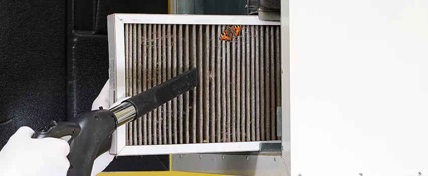 Clogged Air Duct Cleaning Process in Wellesley, MA