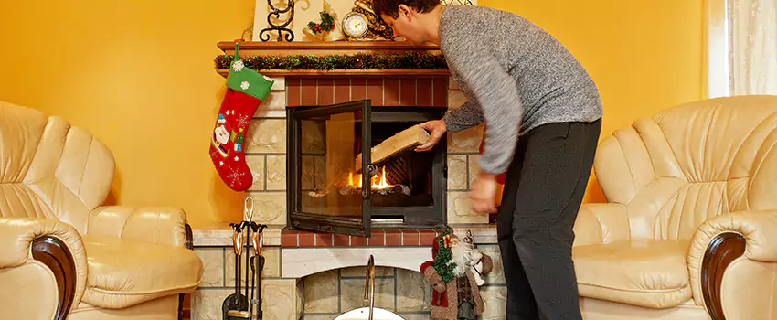 Gas to Wood-Burning Fireplace Conversion Services in Wellesley, Massachusetts