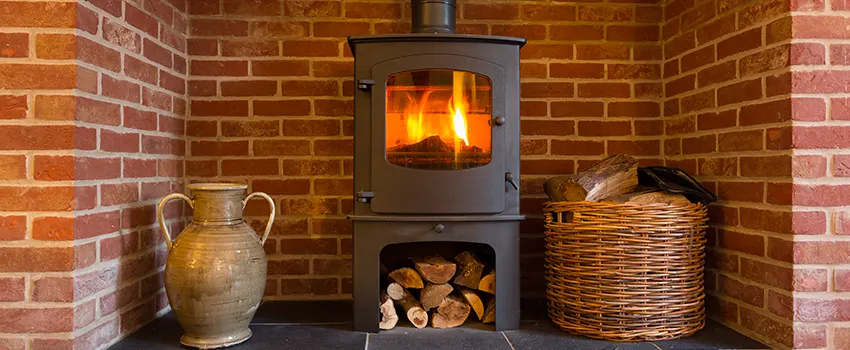 Metal Firebox Installation For Fireplace in Wellesley, Massachusetts