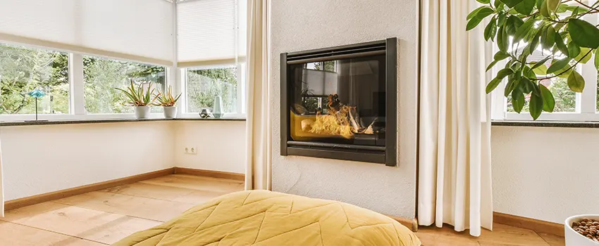 Residential Fireplace Ceramic Glass Installation in Wellesley, MA