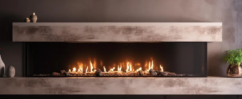 Gas Refractory Fireplace Logs in Wellesley, MA