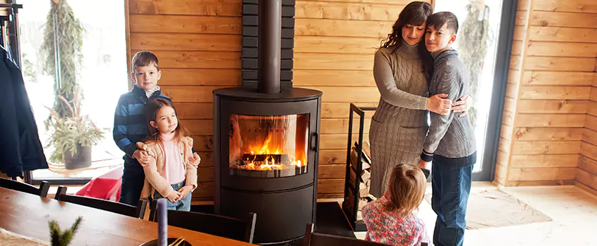 Morso Cast Iron Fireplace Insert Installation in Wellesley, Massachusetts
