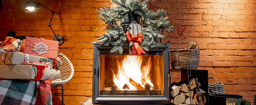 Travis Industries Linear Gas Fireplace Installation in Wellesley, Massachusetts