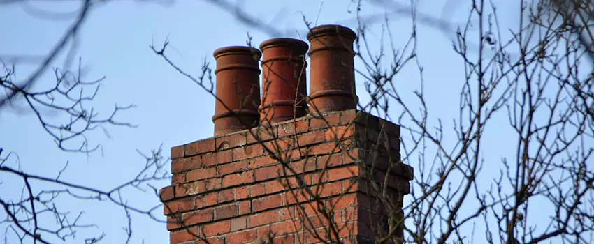 Chimney Crown Installation For Brick Chimney in Wellesley, Massachusetts