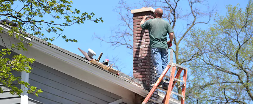 himney Crown Repair in Wellesley, Massachusetts