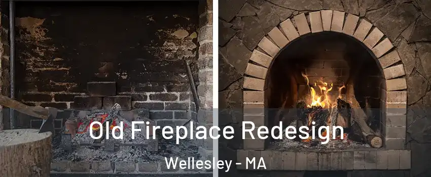  Old Fireplace Redesign Wellesley - MA